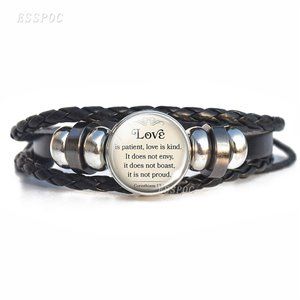 LEATHER  AFFIRMATION BRACELETS